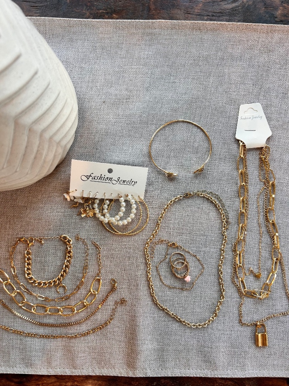 Gold Tone Fashion Jewelry
